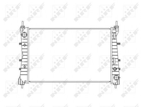 Radiator motor potrivit FIAT LINEA 1.3D/1.4/1.6D [2]