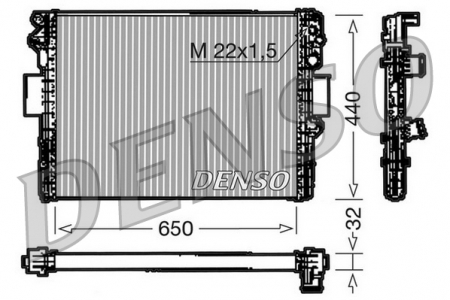 Radiator motor potrivit IVECO DAILY III 2.8D [2]