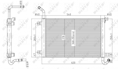 Radiator motor potrivit LAND ROVER RANGE ROVER SPORT I 4.2 [2]