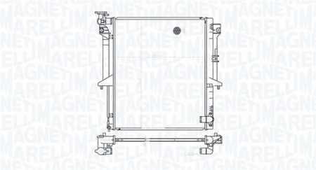 Radiator apa - Radiator motor potrivit MITSUBISHI L200 / TRITON 2.5D