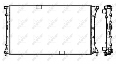 Radiator motor potrivit NISSAN PRIMASTAR; OPEL VIVARO A; RENAULT TRAFIC II 2.5D [2]