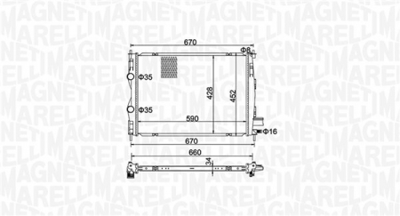 Radiator motor potrivit NISSAN QASHQAI I 1.5D [1]
