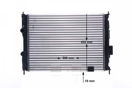 Radiator motor potrivit NISSAN QASHQAI I 2.0 [2]