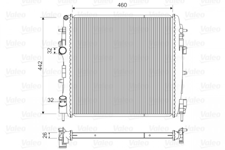Radiator motor potrivit RENAULT KANGOO, KANGOO EXPRESS 1.5D [1]