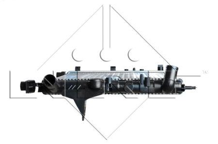 Radiator motor potrivit RENAULT TWINGO I, TWINGO I/HATCHBACK 1.2/1.2LPG 1996-2012 [1]