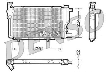 Radiator motor potrivit TOYOTA AURIS, AVENSIS, COROLLA, VERSO 1.6D/2.0D/2.2D [2]