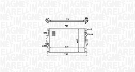 Radiator motor potrivit VOLVO S60 II, S80 II, V40, V60 I, V70 III, V70 III/KOMBI, XC60 I, XC70 II; FORD C-MAX II, FOCUS III, FOCUS III/HATCHBACK, GALAXY II, GALAXY MK II 1.5-4.4 [2]