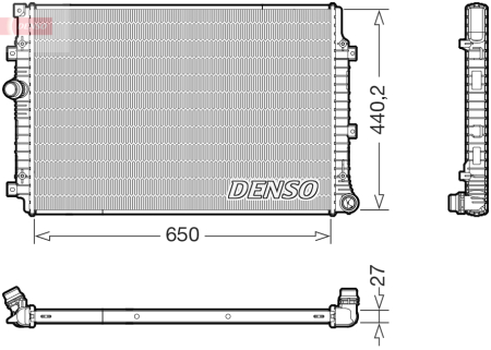 Radiator motor potrivit VW TIGUAN 1.4/2.0D 05.10-07.18 [1]