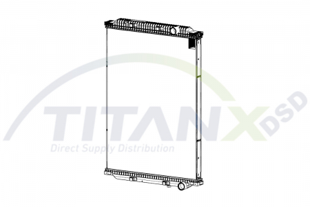 Radiator apa - Radiator racire motor potrivit RVI KERAX, PREMIUM 2 DXi11/DXi13 dupa 2005 (fara rama)