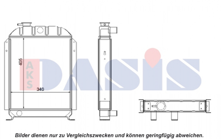 Piese Auto - Radiator racire motor potrivit FIAT; HITACHI
