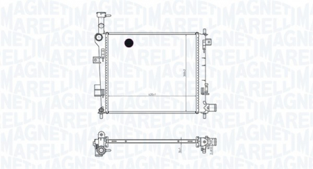 Radiator racire motor potrivit FORD FOCUS I 1.4-2.0
