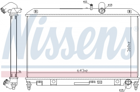 Radiator racire motor potrivit MAZDA RX-8 1.3 -06.12 [0]