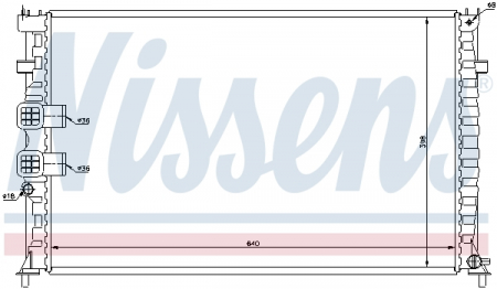 Radiator racire motor potrivit PEUGEOT 406 2.0 [0]