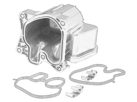 EGR - Radiator recirculare gaze esapament EGR OPEL ANTARA, ASTRA J, ASTRA J GTC, CASCADA, COMBO, COMBO / TOUR, INSIGNIA A, VIVARO A, ZAFIRA C; SAAB 9-5 2.0D dupa 2006