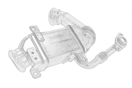 Radiator recirculare gaze esapament potrivit FIAT DUCATO 2.3D 04.15- [1]
