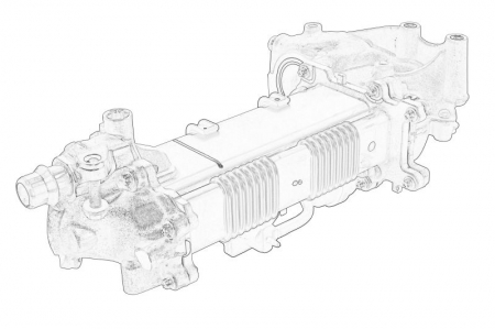 Radiator recirculare gaze esapament potrivit OPEL ASTRA J, ASTRA J GTC, ASTRA K, INSIGNIA A, INSIGNIA A COUNTRY, INSIGNIA B, INSIGNIA B GRAND SPORT, MERIVA B, MOKKA / MOKKA X, ZAFIRA C 1.6D 02.13- [1]