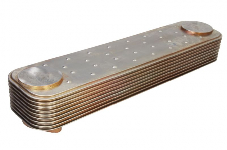 Radiator ulei (100x59/410mm, numar nervuri: 9) potrivit IVECO STRALIS I, STRALIS II F3AE3681A-F3AE3681Y 01.06- [1]
