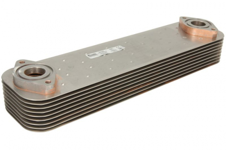 Radiator ulei (100x73x340mm, numar de nervuri: 9) potrivit IVECO EUROSTAR, EUROTECH MP, STRALIS I, STRALIS II F3AE0681B-F3AE3681D 01.93- [1]