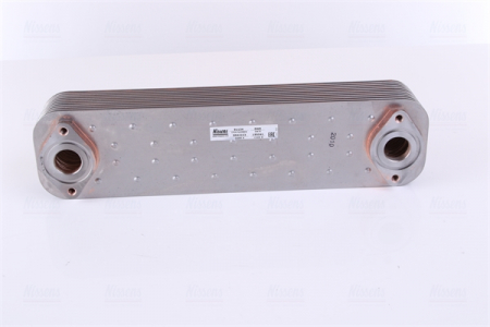 Radiator ulei (100x85x410mm, numar de nervuri: 11) potrivit IVECO EUROTRAKKER, STRALIS I, STRALIS II, TRAKKER I, TRAKKER II F3BE0681A-F3HFE611D 01.00- [2]