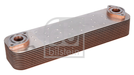 Radiator ulei - Radiator ulei (100x85x410mm) potrivit IVECO STRALIS I, STRALIS II, TRAKKER I, TRAKKER II F2BE0681A-F3HFE611D 02.02-