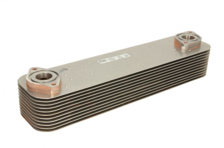 Radiator ulei (100x85x410mm) potrivit IVECO STRALIS I, STRALIS II, TRAKKER I, TRAKKER II F3BE0681C-F3HFE611D 10.04- [1]