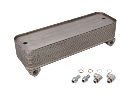 Radiator ulei - Radiator ulei (107x184x352mm, numar de nervuri: 21, pentru cutii de viteze) potrivit RVI KERAX, PREMIUM 2; VOLVO FH, FH II, FH16, FM, FM II D11A-330-G13C460 01.03-