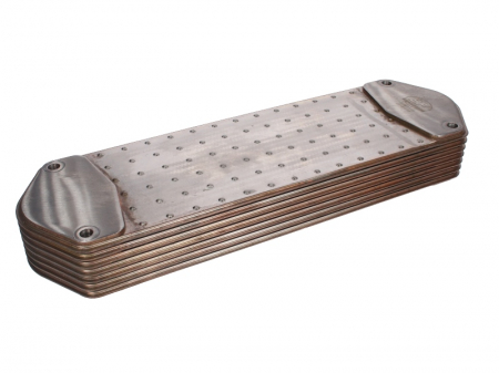 Piese Auto - Radiator ulei (119x394x52/394mm, numar de nervuri: 7) potrivit SCANIA 4, 4 BUS, G I, G II, K, L, N BUS, P I, P II, P,G,R,T, R I, R II, S, T DC09.108-OC9.G05 01.96-