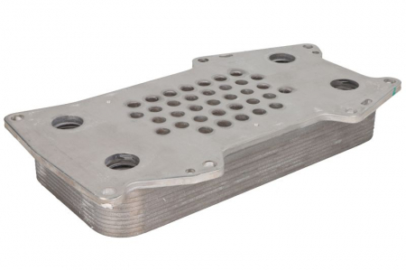 Radiator ulei (120x37x250mm, numar de nervuri: 10) potrivit DEUTZ FAHR AGROFARM, AGROTRON, AGROTRON K; VOLVO EC BF4M1012EC-C8.3C [1]