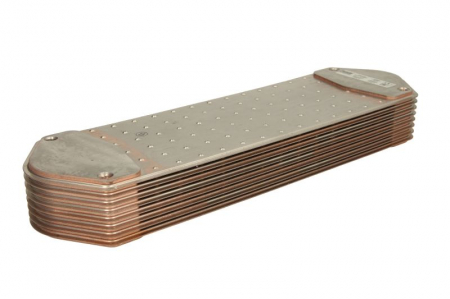 Radiator ulei (120x53x394mm, numar de nervuri: 8) potrivit SCANIA 4, G I, G II, L, P I, P II, R I, R II, S DC09.113-DT12.14 05.96- [1]