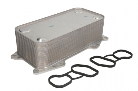 Radiator ulei - Radiator ulei (120x69x250mm, numar nervuri: 20) potrivit VOLVO FE, FE II, FL II, FL III D7E240/D7F240 05.06-