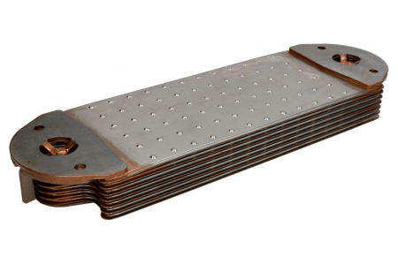 Radiator ulei (126x46x418mm, numar de nervuri: 7) potrivit VOLVO B12, FH12, FM12, NH12 D12A340-TD123ES 01.92- [1]