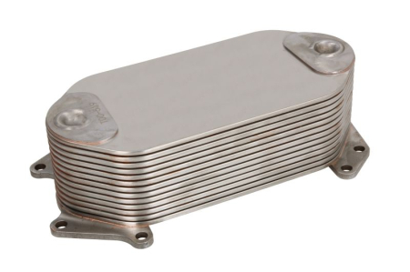 Radiator ulei - Radiator ulei (127x76x76/270mm, otel) potrivit MERCEDES ACTROS MP4 / MP5, ANTOS, AROCS; SETRA 400, 500 471.943-OM473.915 07.11-