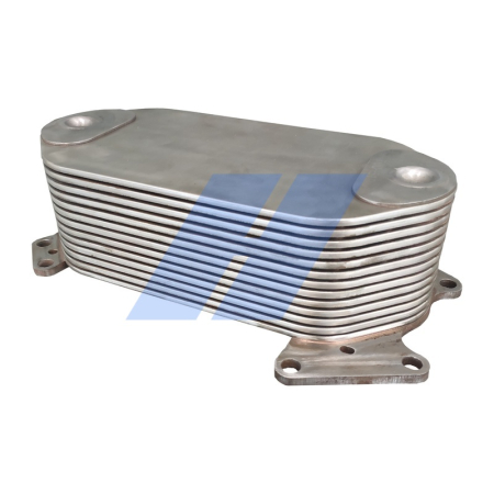 Radiator ulei (127x76x76/270mm, otel) potrivit MERCEDES ACTROS MP4 / MP5, ANTOS, AROCS; SETRA 400, 500 471.943-OM473.915 07.11- [2]