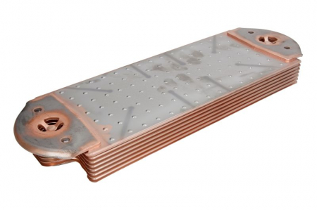 Radiator ulei (150x39x420mm, numar nervuri: 7) potrivit RVI MAGNUM; VOLVO FH, FH II, FH16, FH16 II, FM, FM II D11A-370-DXi13 10.04- [1]