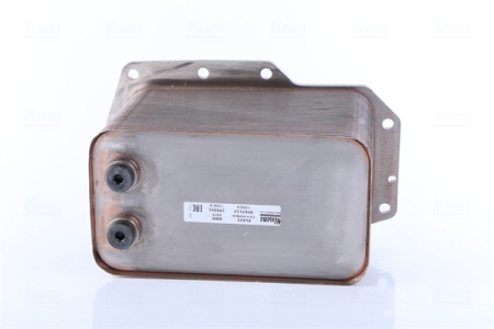 Radiator ulei (156x156x246mm, numar de nervuri: 41, cu garnitura) EURO 6 potrivit DAF CF, XF 106 MX-11210-MX-11330 10.12- [1]