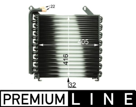 Radiator ulei - Radiator ulei (405x32x416mm) potrivit JOHN DEERE 100, 110, 200, 210, 300, 310, 400, 500, 600, 6010, 6010 SE, 6100, 6100 SE, 6110, 6110 E, 6110 SE, 6200, 6200 SE, 6210, 6210 SE, 6300, 6300 SE