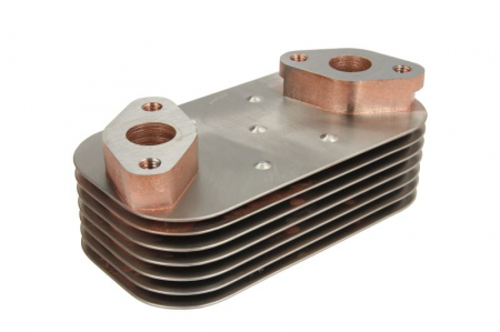 Radiator ulei (78x144x60,3/144mm, numar de nervuri: 7) potrivit MAN CLA, EL, EM, FOC, G90, HOCL, L2000, LION´S CITY, LION´S CLASSIC, M 2000 L, M 2000 M, M90, ND, NG D0824FL01-OM360.980 [1]