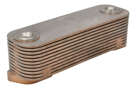 Radiator ulei potrivit MAN LION'S COACH, TGS I, TGX I; NEOPLAN TOURLINER I; VAN HOOL T D2066LF01-D2676LOH49 dupa 2005 (78x64x64/250mm, numar nervuri: 11) [1]