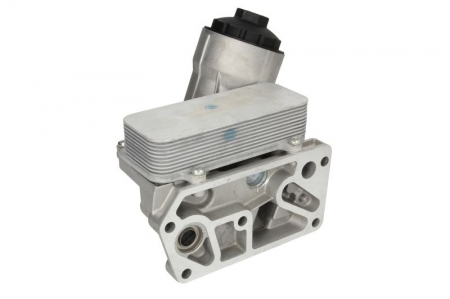 Radiator ulei - Radiator ulei (cu carcasa filtru) potrivit VW CALIFORNIA T5 CAMPER, MULTIVAN T5, TOUAREG, TRANSPORTER T5 2.5D 01.03-05.10