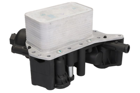 Radiator ulei - Radiator ulei potrivit MERCEDES MARCO POLO CAMPER (W447), VITO MIXTO (DOUBLE CABIN), VITO TOURER (W447), VITO (W447); FIAT TALENTO 1.6D/2.0D dupa 2011 (cu carcasa filtru ulei)