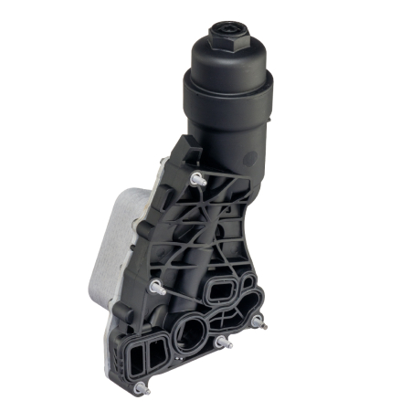 Radiator ulei (cu carcasa filtrului; cu filtru) potrivit BMW 1 (F20), 1 (F21), 2 (F22, F87), 2 (F23), 2 (F45), 2 GRAN TOURER (F46), 2 GRAN TOURER VAN (F46), 3 (F30, F80) 1.5-2.0H 11.13- [1]