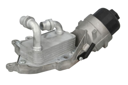 Racire - Radiator ulei (cu garnitura filtru ulei) potrivit ALFA ROMEO MITO; FIAT BRAVO, BRAVO II, DOBLO, DOBLO CARGO, GRANDE PUNTO, LINEA, PUNTO EVO; LANCIA DELTA III; OPEL COMBO TOUR, COMBO/MINIVAN 1.6D 09.07