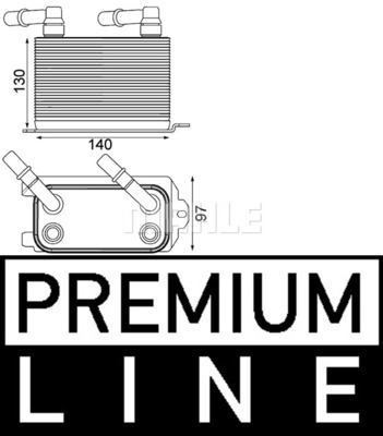 Piese Auto - Radiator ulei cutie automata LAND ROVER RANGE ROVER III 5.0 intre 2009-2012