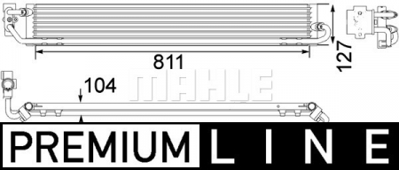 Piese Auto - Radiator ulei cutie automata PORSCHE CAYENNE; VW TOUAREG 3.0D-4.8 dupa 2010