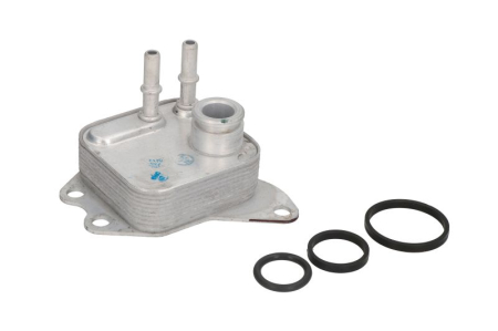 Radiator ulei - Radiator ulei (mic; superior) potrivit CITROEN C5 III, C6; JAGUAR S-TYPE II, XF I, XJ; LAND ROVER DISCOVERY III, DISCOVERY IV, RANGE ROVER SPORT I; PEUGEOT 407, 607 2.7D 06.04-
