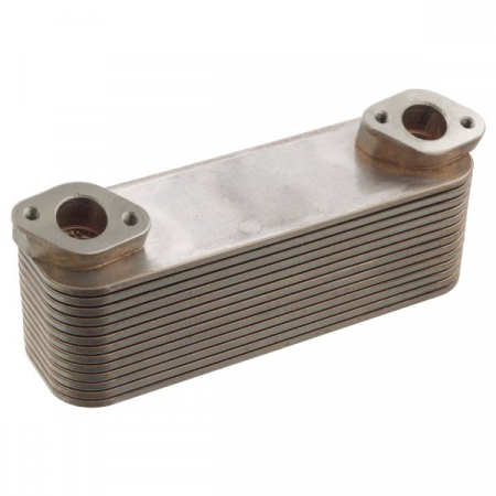 Radiator ulei - Radiator ulei (numar de nervuri: 13) potrivit MERCEDES AXOR, AXOR 2, CITARO 2, CITARO (O 530), MK, O 340, SK, TOURISMO (O 350), TOURO (O 500) OM401.972-OM457.981 01.79-