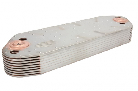 Radiator ulei - Radiator ulei (numar de nervuri: 9) potrivit RVI T; VOLVO FH II, FM, FM II, FMX II D13A420-DXi13520 09.05-
