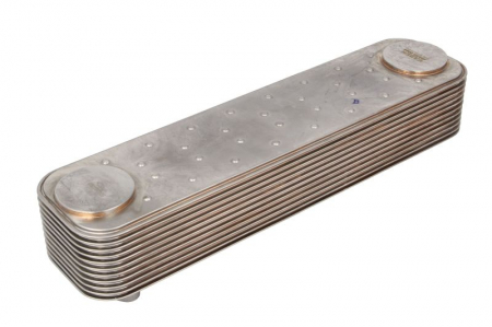 Radiator ulei (numar nervuri: 11) potrivit IVECO STRALIS I, STRALIS II, TRAKKER I, TRAKKER II F2BE0681A-F3HFE611D 02.02- [1]