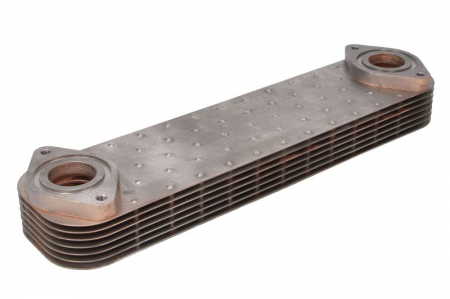 Radiator ulei - Radiator ulei (numar nervuri: 7) EURO 6 potrivit IVECO STRALIS I F2BE0641 01.13-