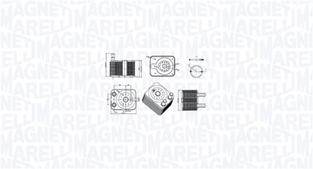 Radiator ulei - Radiator ulei potrivit AUDI A2, A3, A4 ALLROAD B8, A4 B5, A4 B6, A4 B7, A4 B8, A5, A6 C5, A6 C6, A8 D2, Q5, Q7, TT; SEAT ALTEA, ALTEA XL, EXEO, EXEO ST, LEON, TOLEDO II 1.4D-3.6 1995-2018